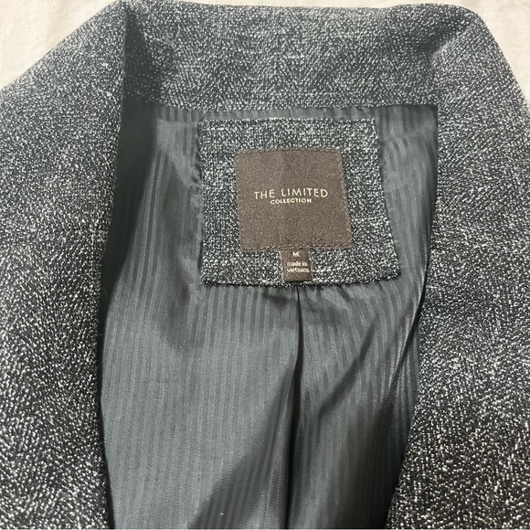 The Limited Collection Women’s Career Business Casual Tweed Blazer Size Medium - Picture 7 of 9